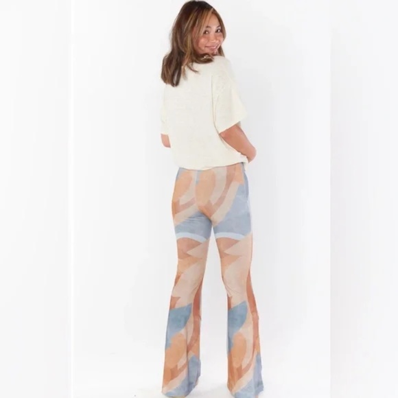 NWT Show Me Your Mumu Maren Bells Flared Pant Size M - Picture 4 of 8